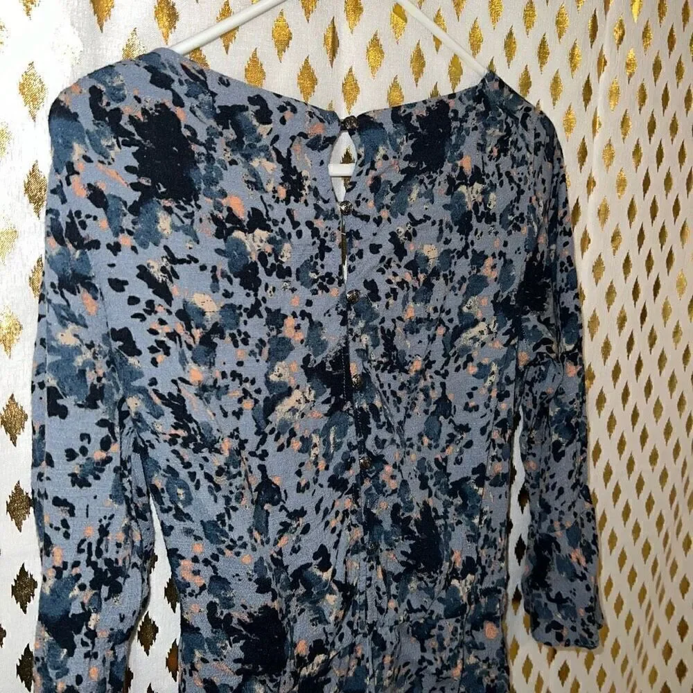 Free People All The Right Ruffles Romper size S
